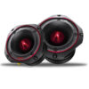 Tweeters tipo bala de 4,5″ Pioneer TS-B401PRO Serie PRO, Con detalles en rojo *Par*