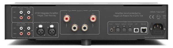 Hegel H190 Amplificador Integrado 150 Watt - Imagen 3