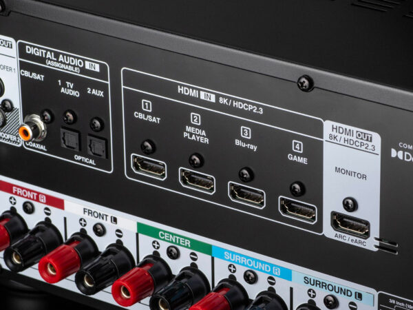 Receptor DENON-AVR-S570BT de 5.2 canales con transmisión inalámbrica a través de Bluetooth integrado - Imagen 4