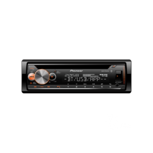 Pioneer DEH-X5000BT-Receptor de audio para automóvil con CD-Reproducción de música, llamadas manos libres y actualización del sistema de audio del vehículo
