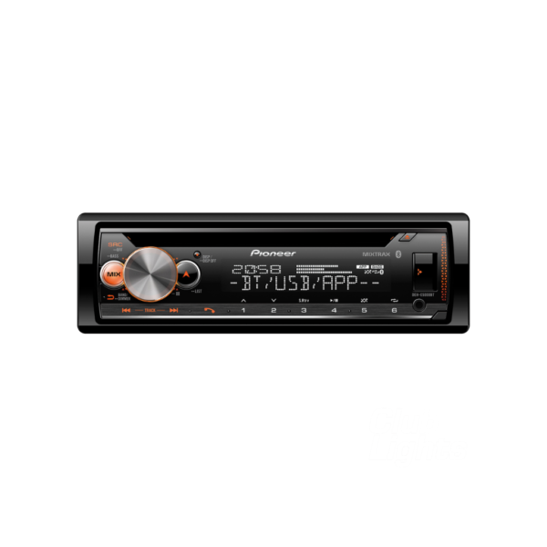 Pioneer DEH-X5000BT-Receptor de audio para automóvil con CD-Reproducción de música, llamadas manos libres y actualización del sistema de audio del vehículo