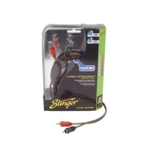 Stinger SI123-3 ft 2-Channel RCA Interconnect