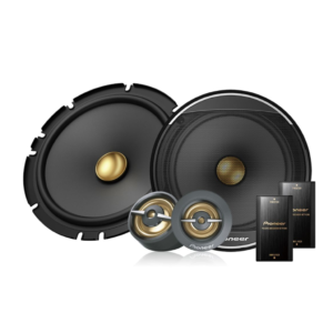 Pioneer  TS-A1608C –  Sistema de componentes, 350 Watts, 2 altavoces de 16 cms, 2 crossovers, 2 altavoces agudos de 3/4" (*precio el juego)