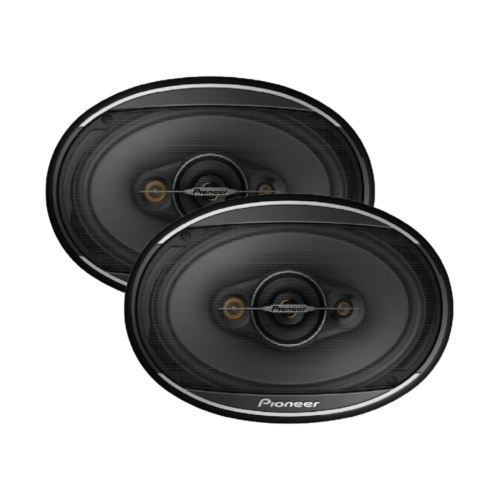 Pioneer TS-A6968S - Bocinas ovaladas de 6" x 9", 4 vías, 450 Watts (el par)