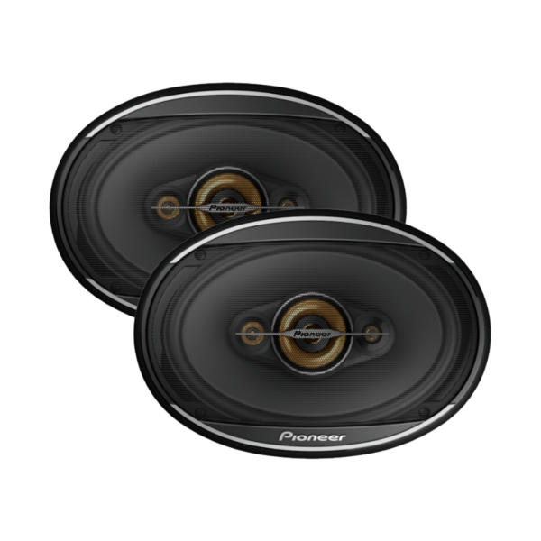 Pioneer TS-A6978S - Bocinas ovaladas de 6" x 9", 4 vías, 650 Watts (*precio par)