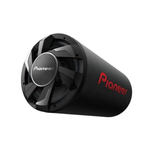 PIONEER TS-WX300TA - Subwoofer activo tipo tubo con amplificador integrado de 30 cms para vehículo