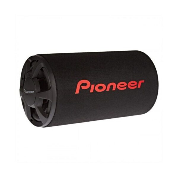 PIONEER TS-WX300TA - Subwoofer activo tipo tubo con amplificador integrado de 30 cms para vehículo