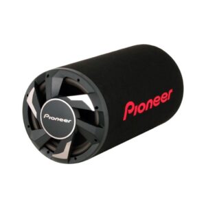 PIONEER TS-WX300TA - Subwoofer activo tipo tubo con amplificador integrado de 30 cms para vehículo