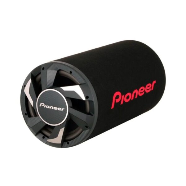 PIONEER TS-WX300TA - Subwoofer activo tipo tubo con amplificador integrado de 30 cms para vehículo