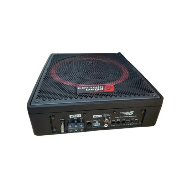Cerwin Vega VPAS12-Subwoofer activo compacto de 12" con radiador pasivo y amplificador Clase D integrado