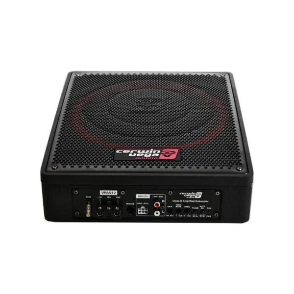 Cerwin Vega VPAS12-Subwoofer activo compacto de 12" con radiador pasivo y amplificador Clase D integrado