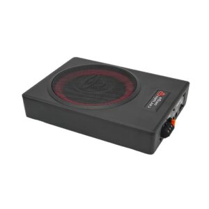 Cerwin Vega VPAS841-Subwoofer activo ultradelgado de 8" con amplificador Clase D integrado y salidas de 4 canales (sistema 4.1)