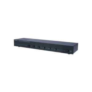 AS-SS6_1 Caja de conmutación de altavoces de 6 vías para 6 pares, selector de altavoces de audio multihabitación