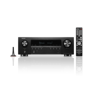AVR-S770H_1 Denon AVR-S770H receptor de cine en casa de 7.2 canales - Receptor HDMI 8K UHD (75W X 7), transmisión inalámbrica mediante HEOS integrado, Bluetooth y Wi-Fi, Dolby TrueHD, sonido envolvente DTS Neural