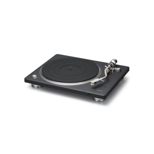 Denon Tocadiscos Bluetooth de alta fidelidad DP-500BT, preamplificador de teléfono conmutable integrado