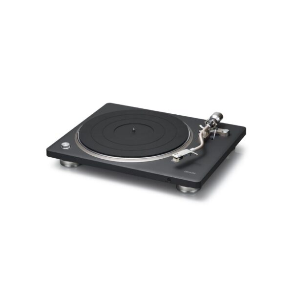 Denon Tocadiscos Bluetooth de alta fidelidad DP-500BT, preamplificador de teléfono conmutable integrado