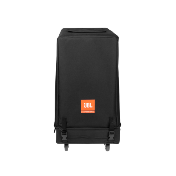 Mochila compacta para altavoz PA portátil JBL Bags EON ONE con divisores acolchados ajustables.