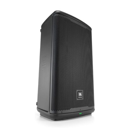 JBL Professional EON712 - Altavoz PA con alimentación, altavoz con Bluetooth, 12 pulgadas, 1300 vatios, eléctrico con cable, negro, Altavoz PA portátil con salida de 1300 W, woofer de 12 pulgadas, Bluetooth y mezclador de 3 canales