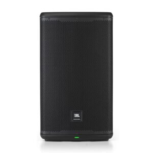JBL Professional EON712 - Altavoz PA con alimentación, altavoz con Bluetooth, 12 pulgadas, 1300 vatios, eléctrico con cable, negro, Altavoz PA portátil con salida de 1300 W, woofer de 12 pulgadas, Bluetooth y mezclador de 3 canales