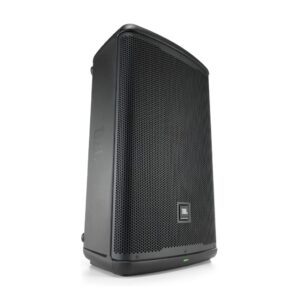 EON715_1 JBL Profesional EON715 Altavoz PA alimentado, altavoz portátil con Bluetooth, 15 pulgadas, 300 vatios, eléctrico con cable, negro