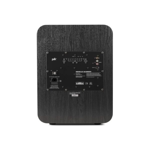 Polk Audio Signature Elite ES12 Subwoofer Amplificado (Negro), Woofer de Largo Alcance de 12"