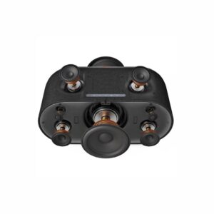 Denon Home 600 - Altavoz inteligente inalámbrico con sonido estéreo, color carbón