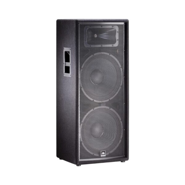 JRX225_2 JBL Professional JRX225 Portátil, Refuerzo de Sonido Pasivo de 2 Vías, 2,000 W, 8 Ohm, Altavoz PA para DJ/Audio Profesional, Sistema de Altavoces, Dual de 15 Pulgadas, Negro