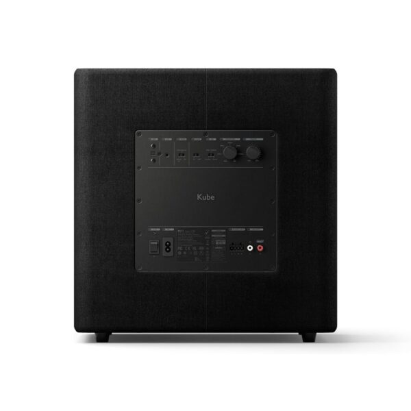 KUBE12MIE_4 KEF Kube 12 MIE 12 Inch 300 Watt Powered Subwoofer (negro)