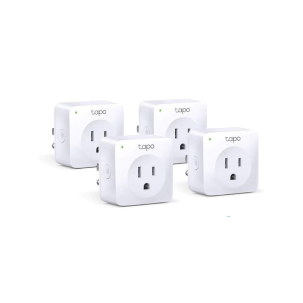 P100_1 TP-Link Smart Plug, blanco (Tapo P100 (paquete de 4)