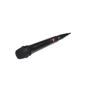JBL PartyBox Mic 100: Micrófono vocal dinámico con cable (1 m), rendimiento de calidad JBL