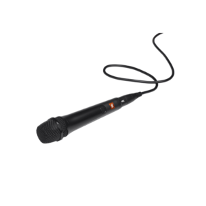 JBL PartyBox Mic 100: Micrófono vocal dinámico con cable (1 m), rendimiento de calidad JBL