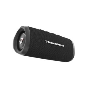 CERWIN-VEGA! VEGAMINI VMBLK Altavoz portátil Bluetooth de mano con correa, color negro