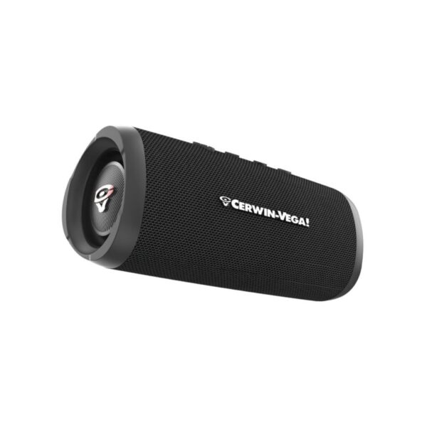 CERWIN-VEGA! VEGAMINI VMBLK Altavoz portátil Bluetooth de mano con correa, color negro