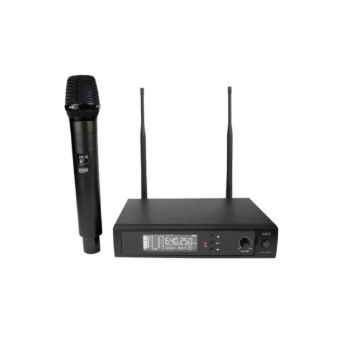 Micrófono INALÁMBRICO AKG WP300 es un modelo diseñado para satisfacer las necesidades de los artistas y presentadores que buscan libertad de movimiento. Equipado con tecnología de última generación, este micrófono inalámbrico ofrece una reproducción vocal suave y nítida, proporcionando una experiencia de sonido excepcional en cualquier entorno.
