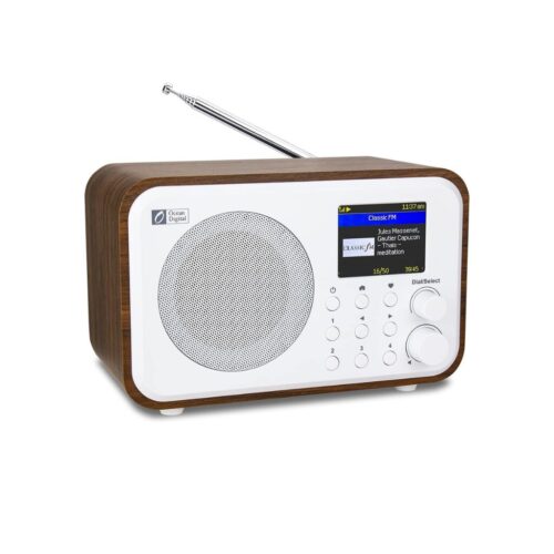 Ocean Digital WR-336F Wi-Fi Internet FM Radio Portable