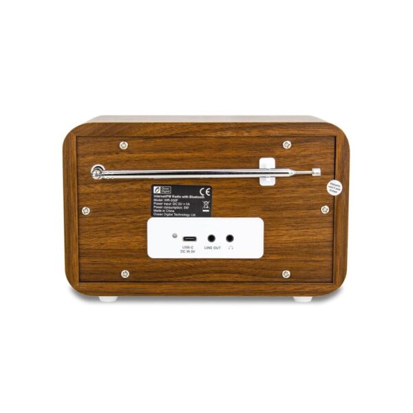 Ocean Digital WR-336F Wi-Fi Internet FM Radio Portable