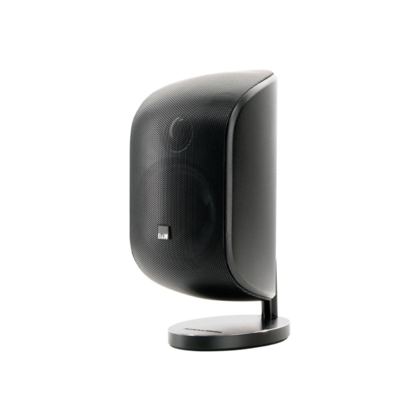 M1_2 Bowers and Wilkins M-1 - Altavoz satelital (1 unidad) de rango medio de fibra de vidrio de 4 pulgadas, tweeter de cúpula de aluminio de 1 pulgada, uso como altavoces estéreo para el hogar o canal
