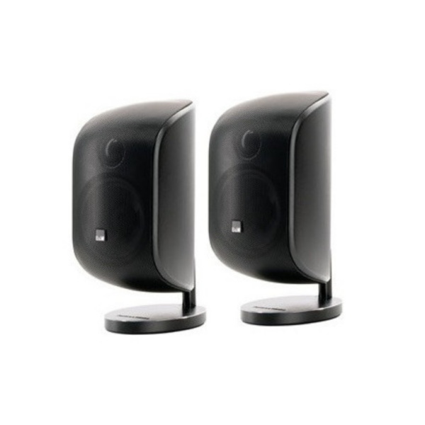 M1_3 Bowers and Wilkins M-1 - Altavoz satelital (1 unidad) de rango medio de fibra de vidrio de 4 pulgadas, tweeter de cúpula de aluminio de 1 pulgada, uso como altavoces estéreo para el hogar o canal
