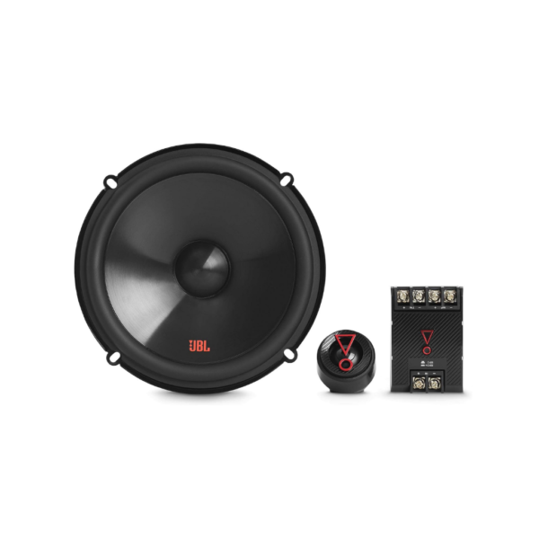 JBL Stage3 607CF - Sistema de componentes de Audio bidireccional para automóvil de 6-1/2 Pulgadas con Crossover sin Parrilla