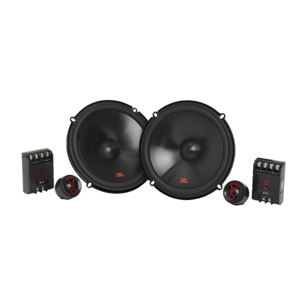 JBL Stage3 607CF - Sistema de componentes de Audio bidireccional para automóvil de 6-1/2 Pulgadas con Crossover sin Parrilla