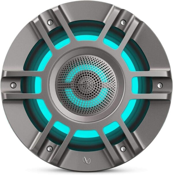 Infinity KAPPA8135MAM - Kappa Marine KAPPA8135M - Altavoces convertibles LED RGB de 8 pulgadas de alta calidad de 8 pulgadas - Imagen 4
