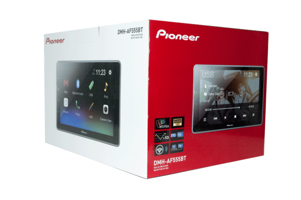 Pioneer DMH-AF555BT Pantalla táctil grande de 9" apta para teléfonos inteligentes con WebLink®Cast - Imagen 6